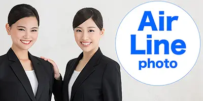 エアライン証明写真